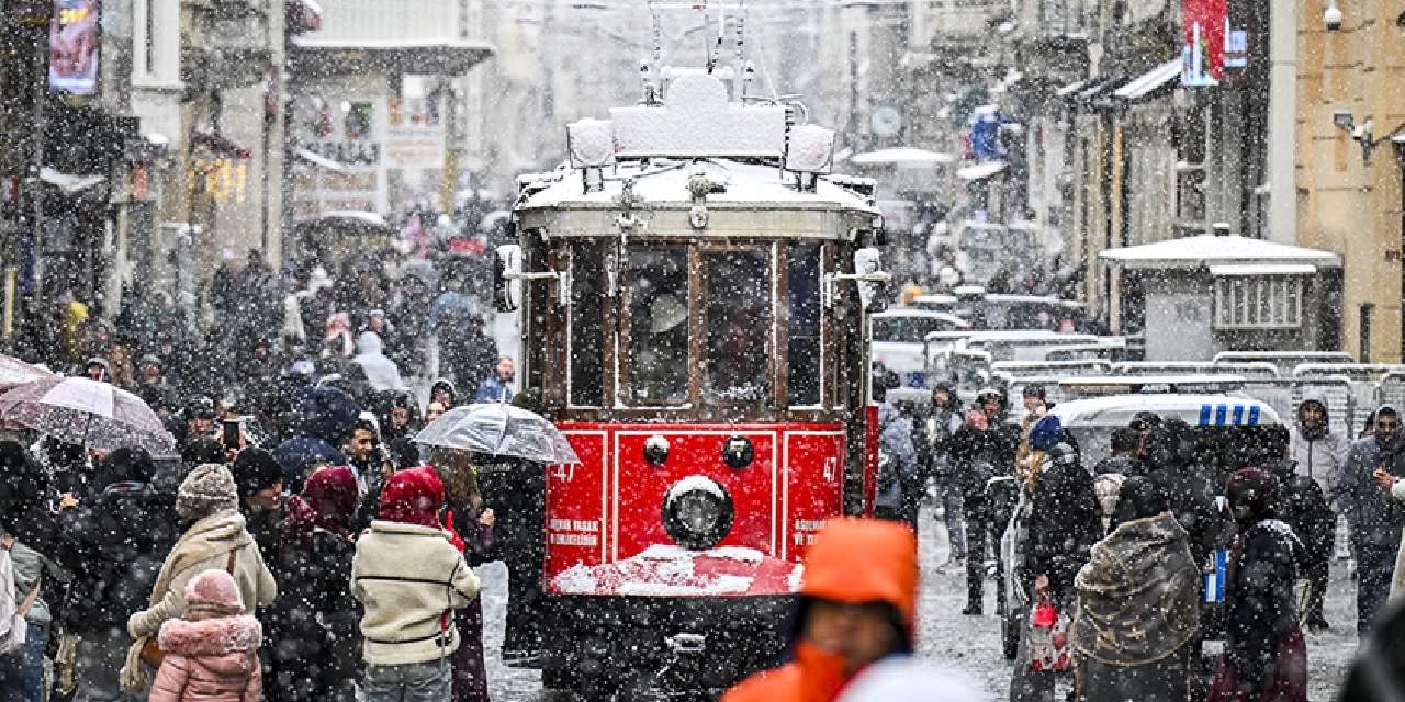 AKOM İstanbul için kar uyarısını değiştirdi