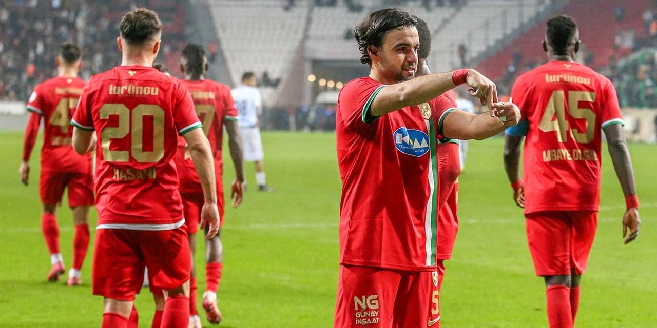 Amedspor liderliği kaybedince 7 gol attı