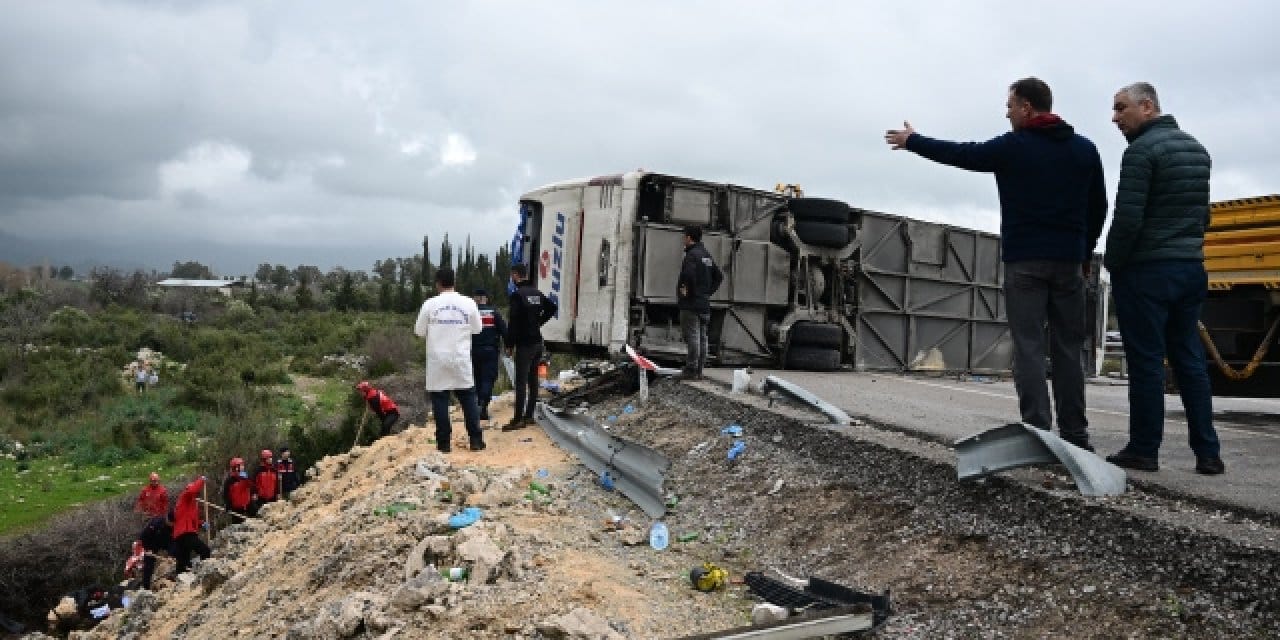 Antalya’daki facia kazada ölü sayısı 10’a çıktı