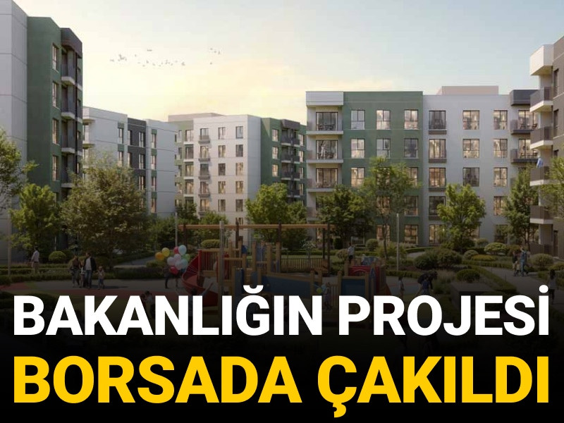 Bakanlığın projesi borsada çakıldı