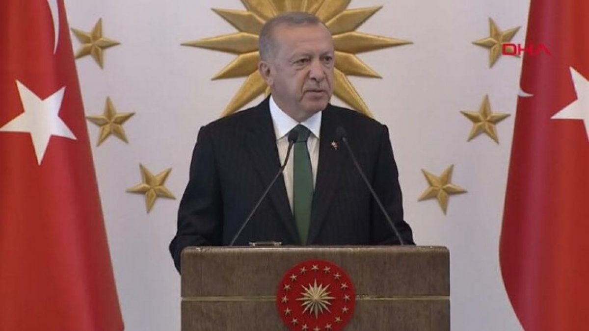 Cumhurbaşkanı Erdoğan belediye başkanları ile Beştepe'de buluştu