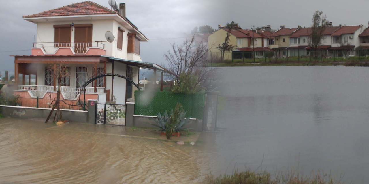 Balıkesir’i sağanak vurdu! Yazlıkları su bastı