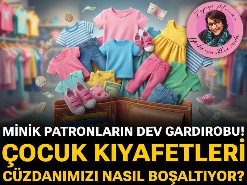 Minik patronların dev gardırobu! Çocuk kıyafetleri cüzdanımızı nasıl boşaltıyor?