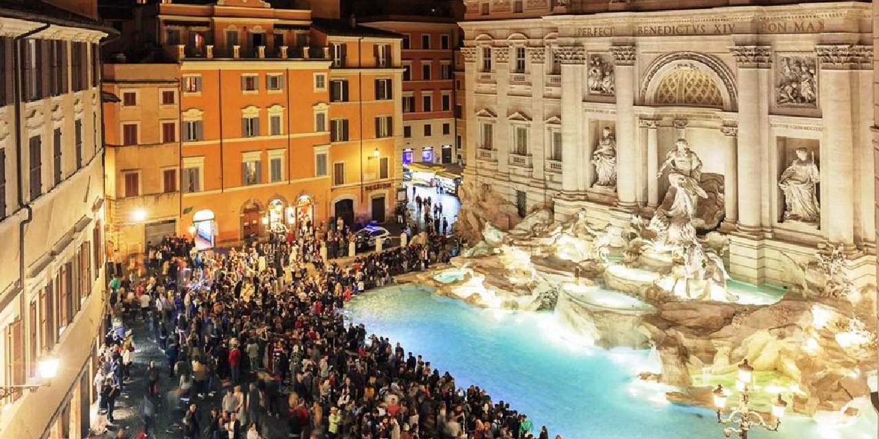 Tarihi Roma Çeşmesi paralı oldu