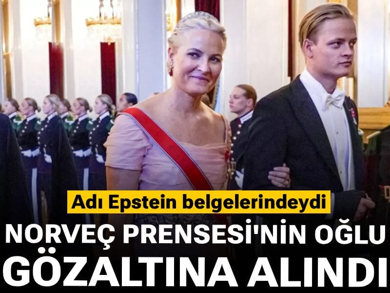 Norveç Prensesi'nin oğlu gözaltına alındı! Adı Epstein belgelerindeydi