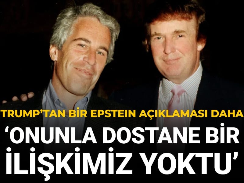 Trump Epstein ile arkadaş olmadığını öne sürdü