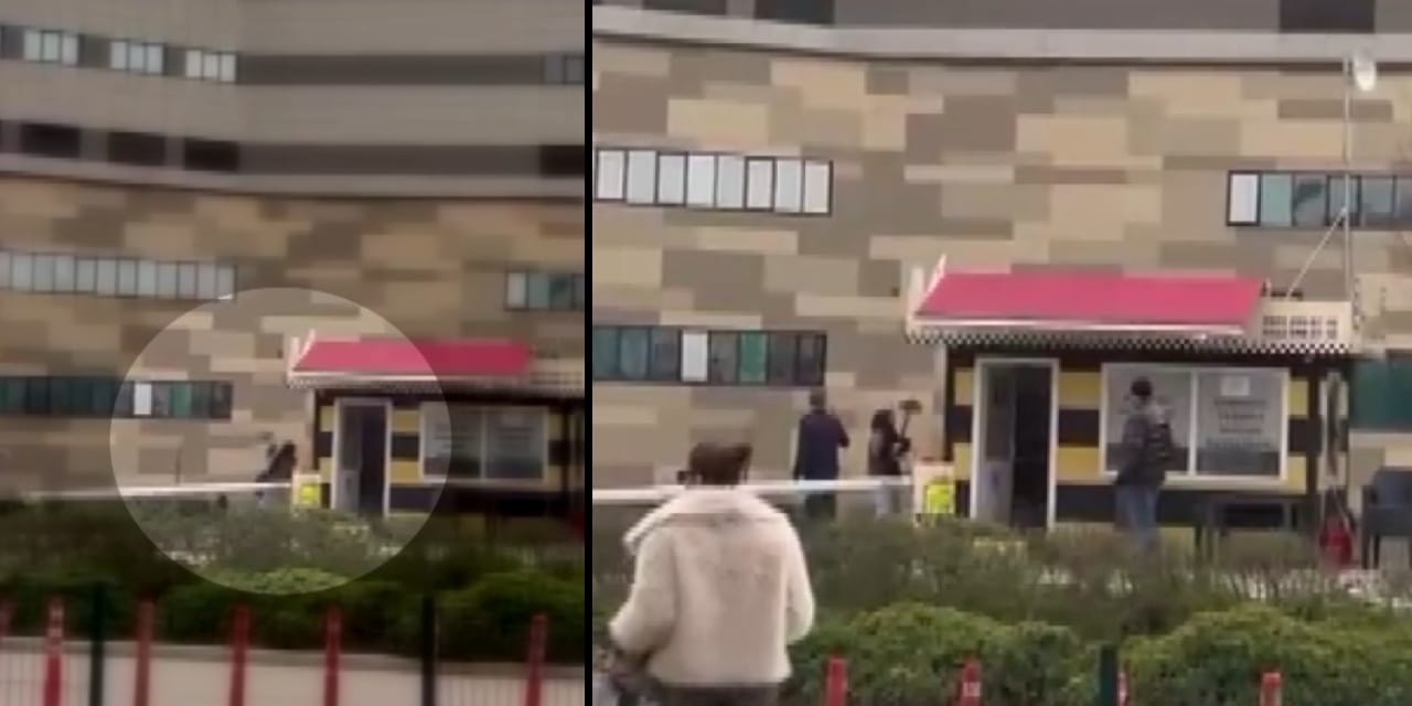 İçinde müşteri olan taksiye alınmayan kadın deliye döndü: Ayaklı küllükle durağın camlarını indirdi