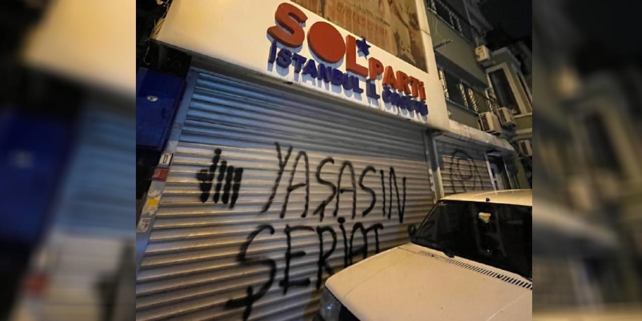 SOL Parti İstanbul İl Başkanlığı'na saldırı