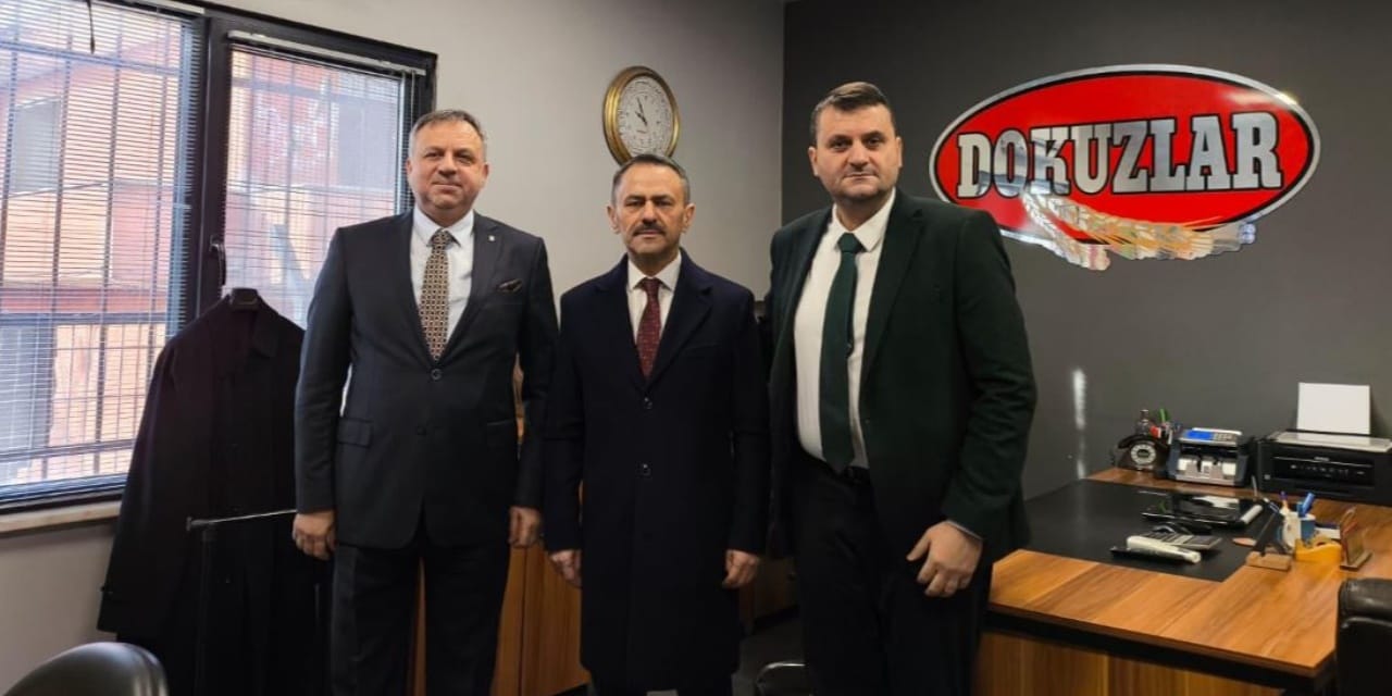 Validen AKP'li ilçe başkanının iş yerine ziyaret