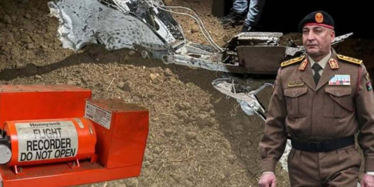 Libya komutanının öldüğü uçaktaki son konuşmalar ortaya çıktı! Karakutu kayıtları çözüldü