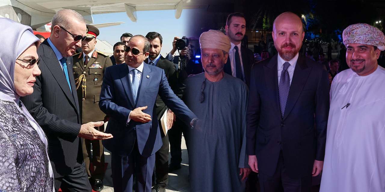 Babası Mısır'da kendi Umman'da