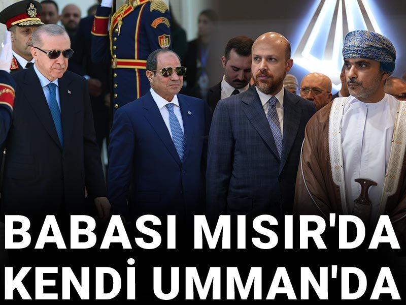 Babası Mısır'da kendi Umman'da