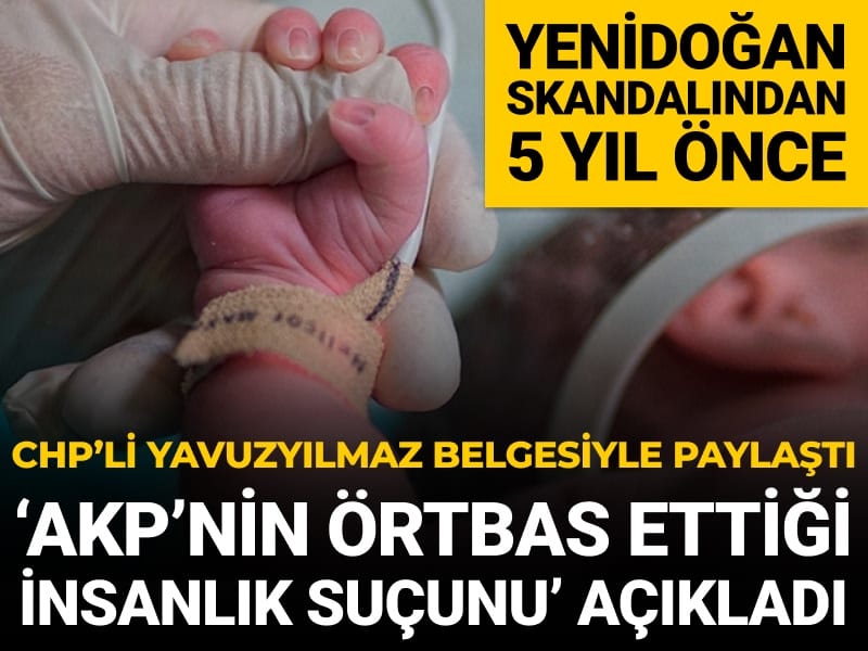 CHP’li Yavuzyılmaz ‘AKP’nin örtbas ettiği insanlık suçunu’ açıkladı