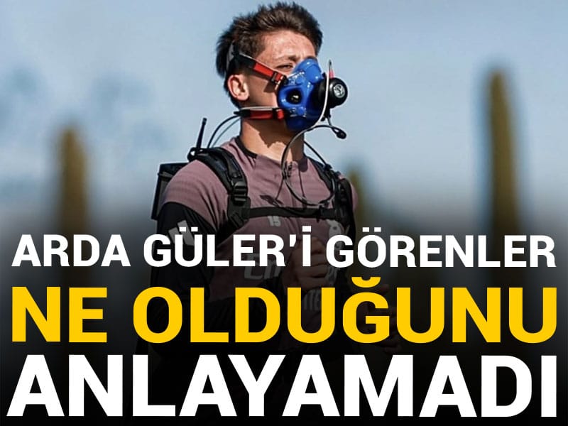 Arda Güler'i görenler ne olduğunu anlayamadı