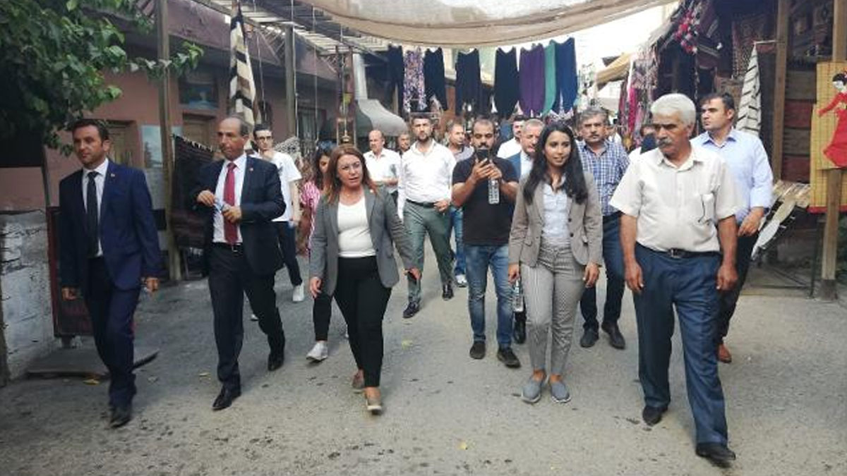 CHP heyeti sular altında bırakılmak istenen Hasankeyf'te: Tarihin siyasi partisi yoktur