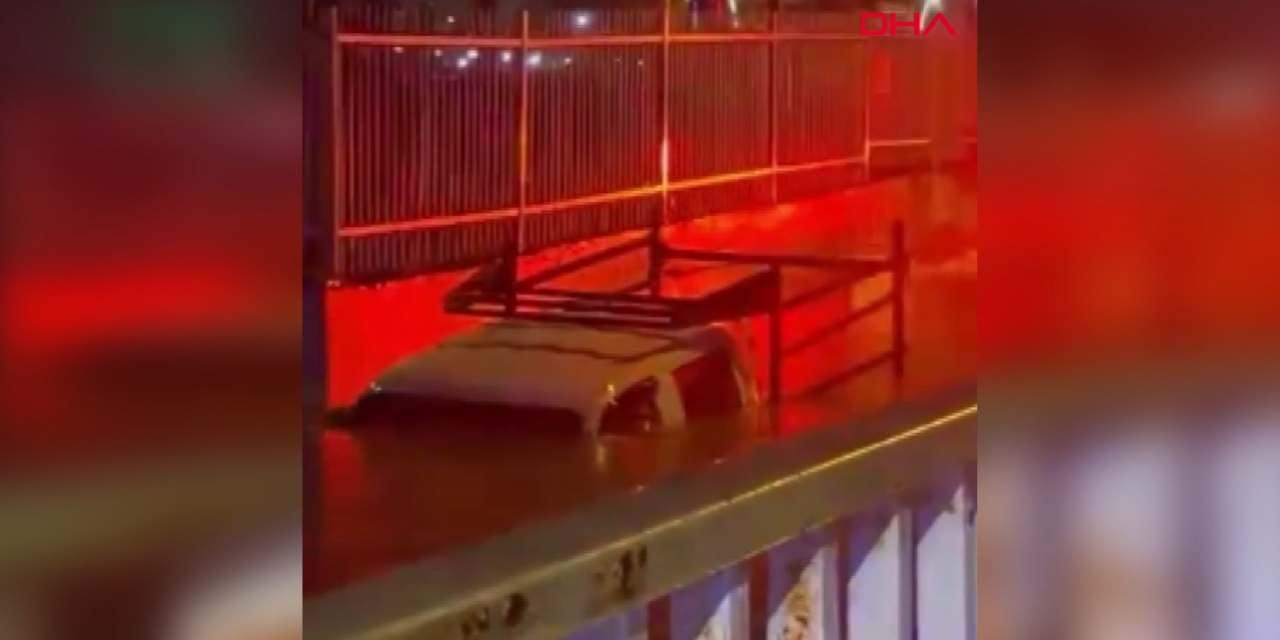 Alt geçitte mahsur kaldı aracın içinde boğularak can verdi! Dakikalar önce yardım istemiş