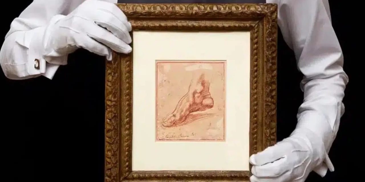 Rönesans ustasının nadir çizimi rekor fiyata satıldı