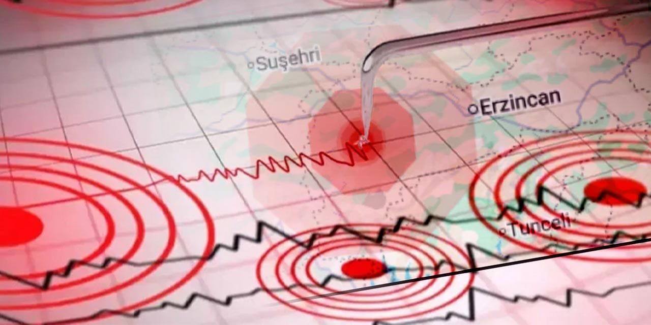 Erzincan'da korkutan deprem ikiye böldü