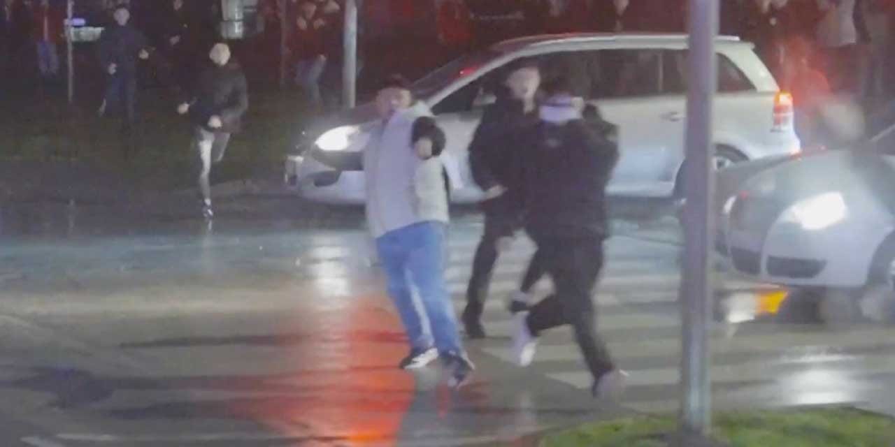 Trabzonspor'a saldırı anının görüntüleri ortaya çıktı