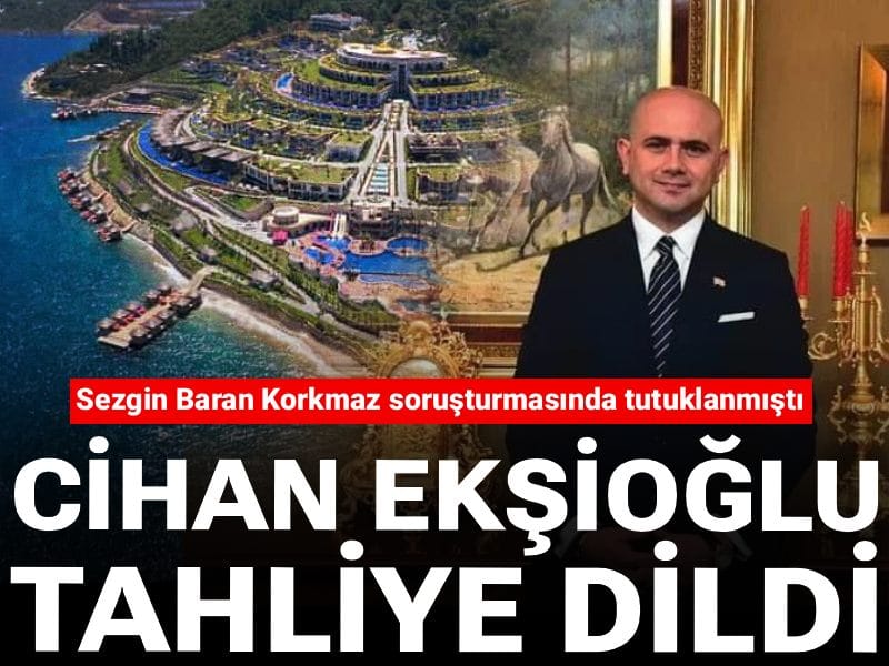 SBK soruşturmasında tutuklanmıştı: Cihan Ekşioğlu tahliye edildi