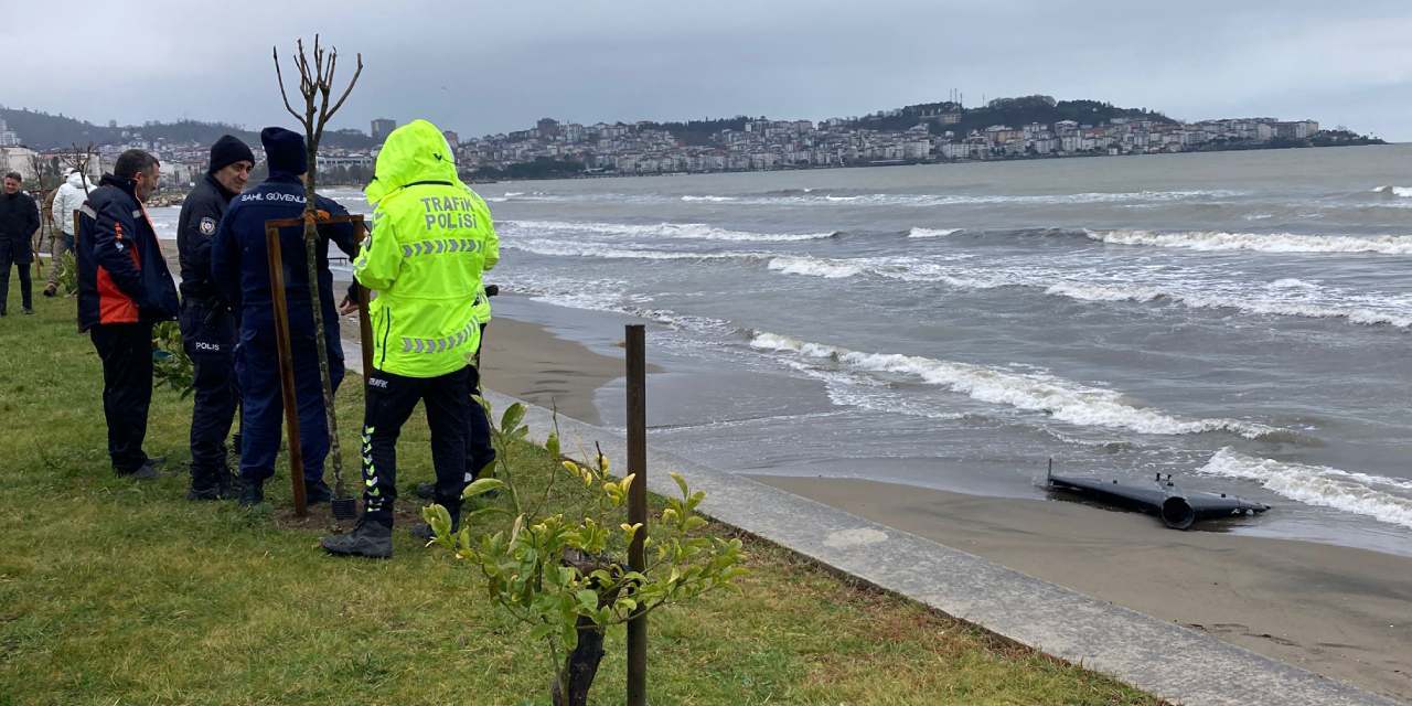 İstanbul kıyılarına düşen İHA'nın benzeri Ordu'ya düştü! Kamikaze dronu olduğu iddia edilmişti