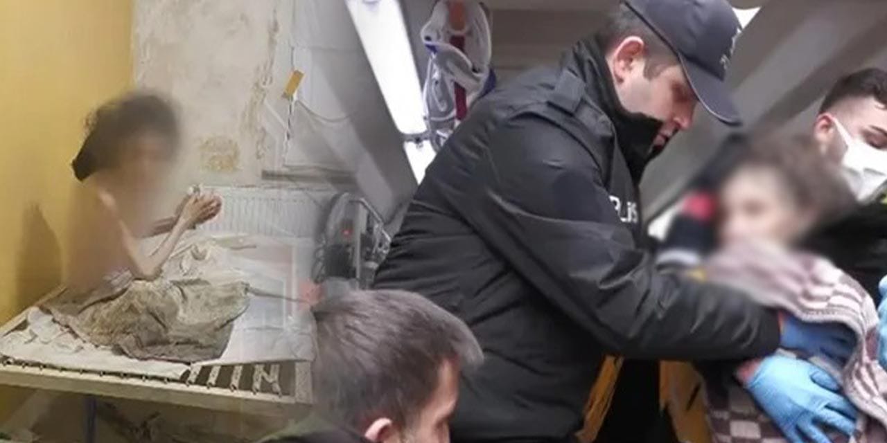 Anne açlıktan öldü kızı işkence edilmiş halde bulundu! İstanbul'da dehşet evi