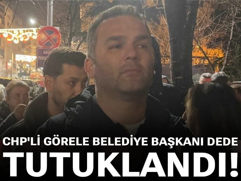 Son dakika| CHP'li Görele Belediye Başkanı Dede tutuklandı
