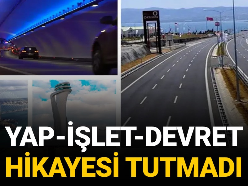 Yap İşlet Devret hikayesi tutmadı