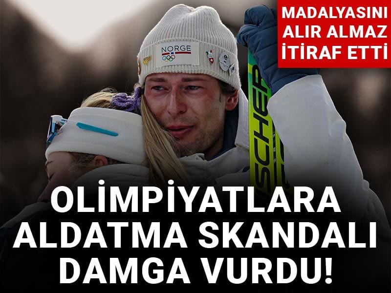 Olimpiyatlara aldatma skandalı damga vurdu! Madalyasını alır almaz itiraf etti