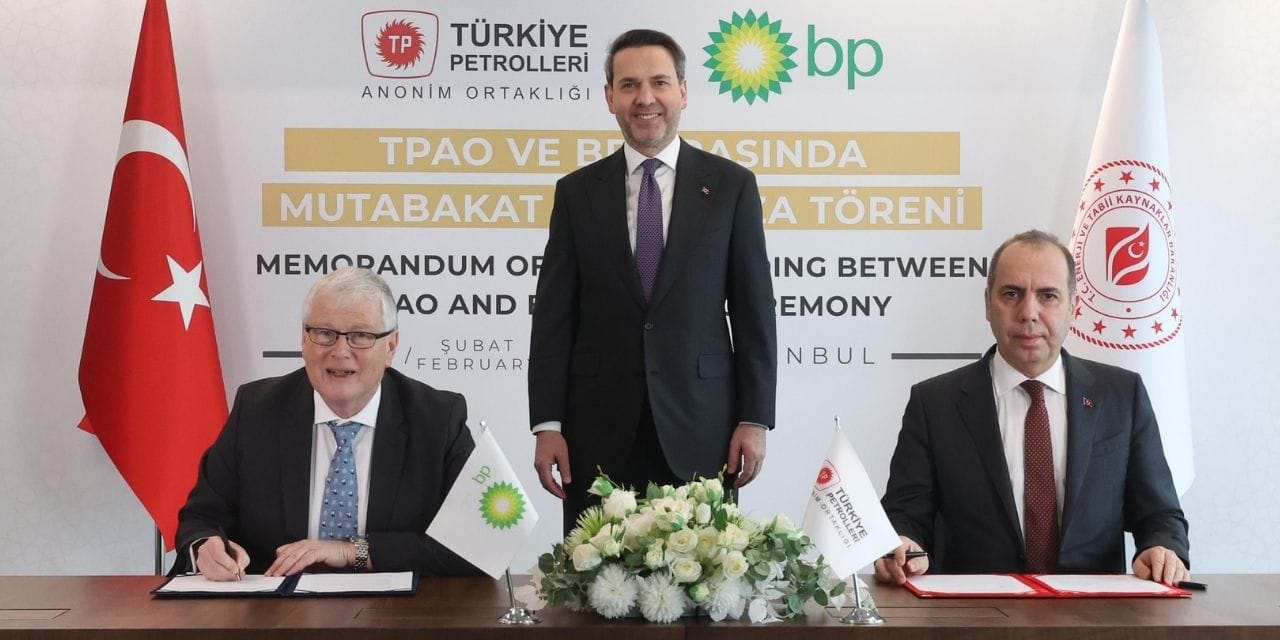 TPAO, İngiliz devi BP ile anlaşma imzaladı