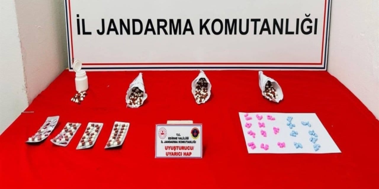 Edirne'de evli çifte uyuşturucu operasyonu: 2'si birden yakalandı