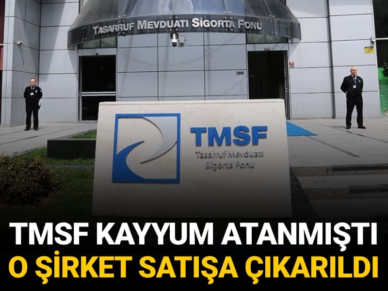 TMSF kayyum olarak yönettiği şirketi satışa çıkardı