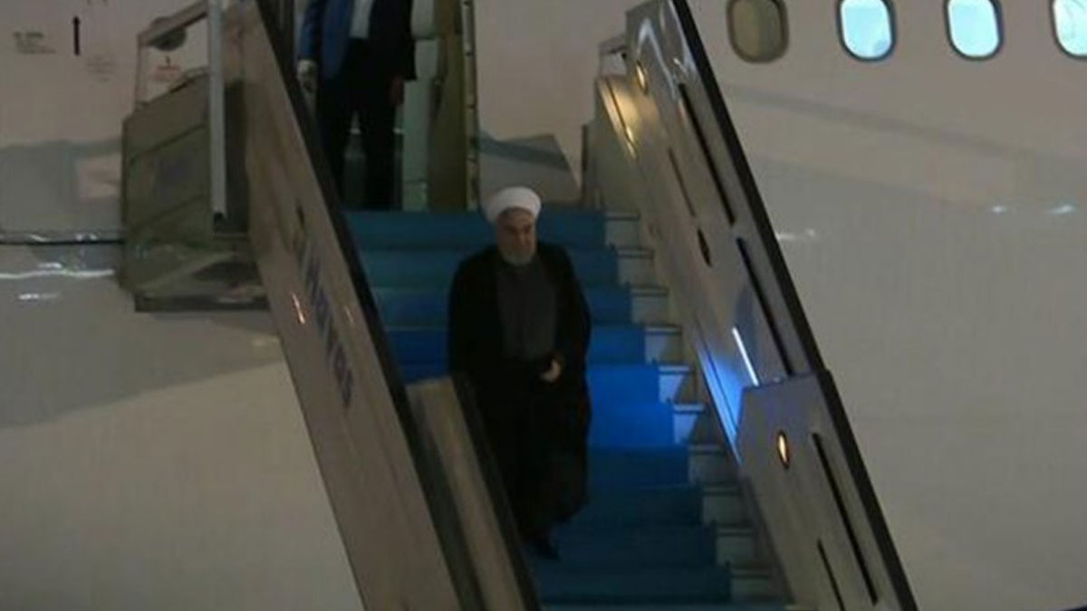 İran Cumhurbaşkanı Ruhani Ankara'da