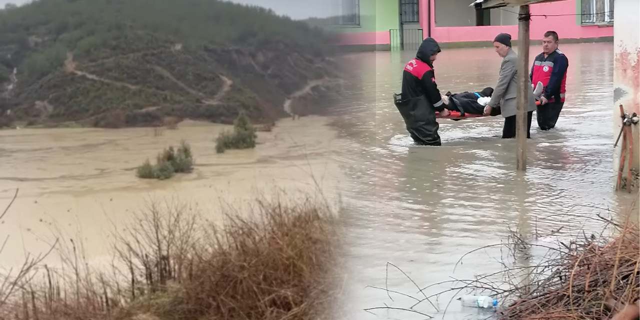 Osmaniye’de sağanak kabusu! Hastalar mahsur kaldı