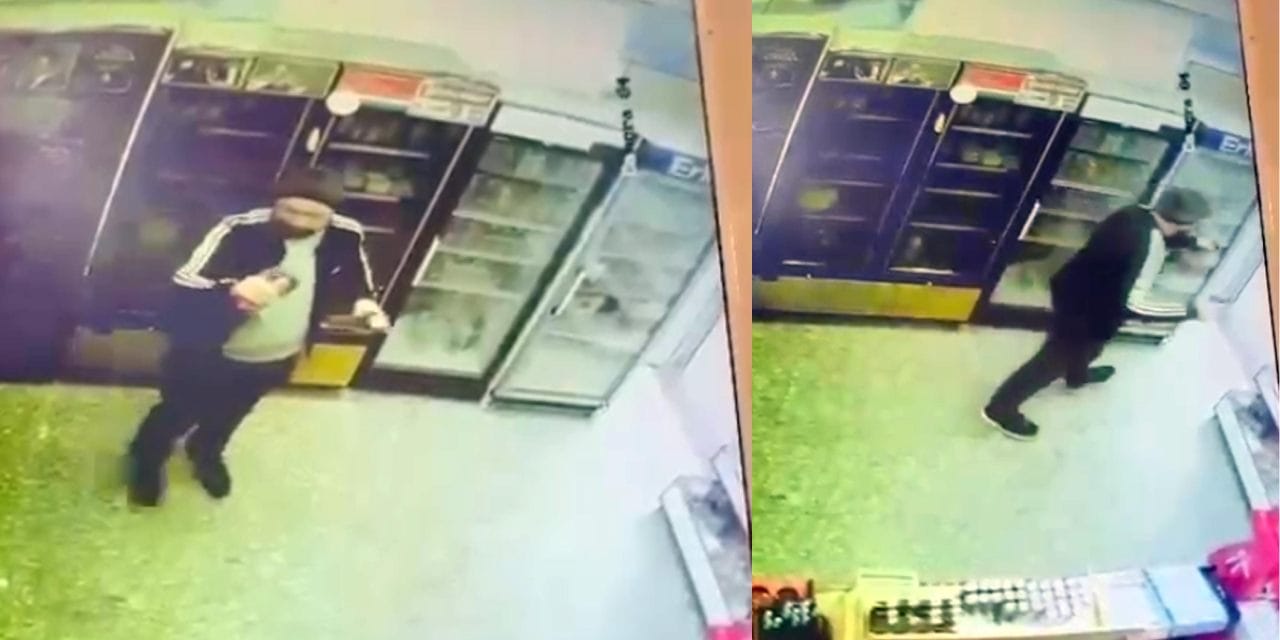 Pes dedirten içki hırsızlığı! "Bir dakika geliyorum" deyip kaçtı