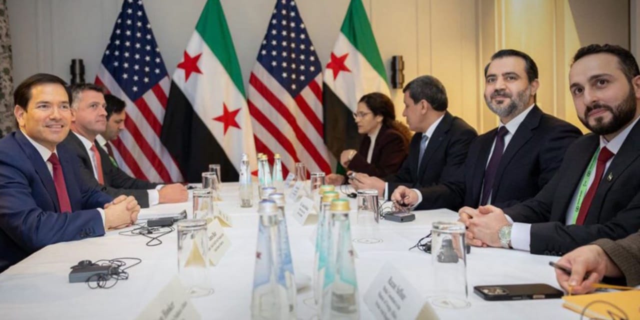 Münih'te tarihi kare: Rubio Abdi ve Şeybani aynı masada