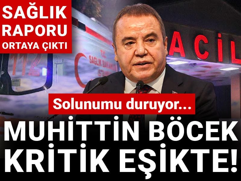 Son Dakika | Muhittin Böcek kritik eşikte! Solunumu duruyor... Sağlık raporu ortaya çıktı