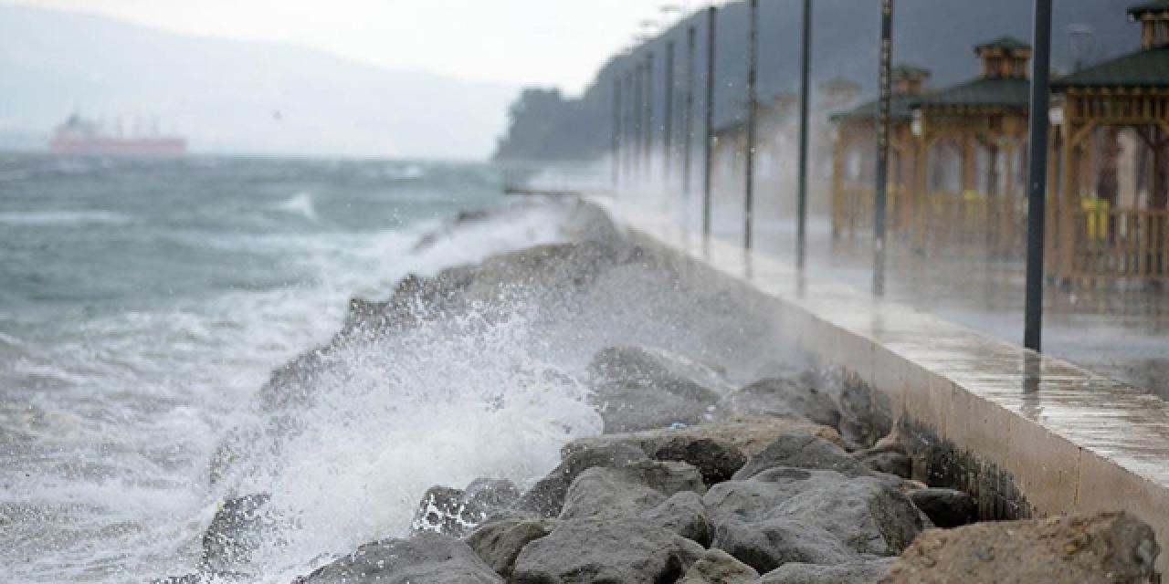 Meteoroloji'den Marmara için fırtına uyarısı!