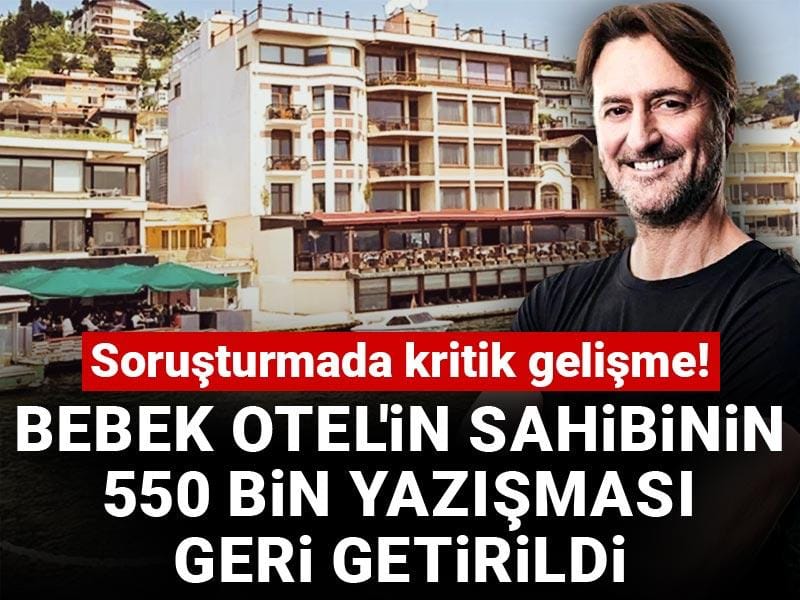 Bebek Otel soruşturmasında kritik gelişme: Muzaffer Yıldırım'ın 550 bin yazışması geri getirildi