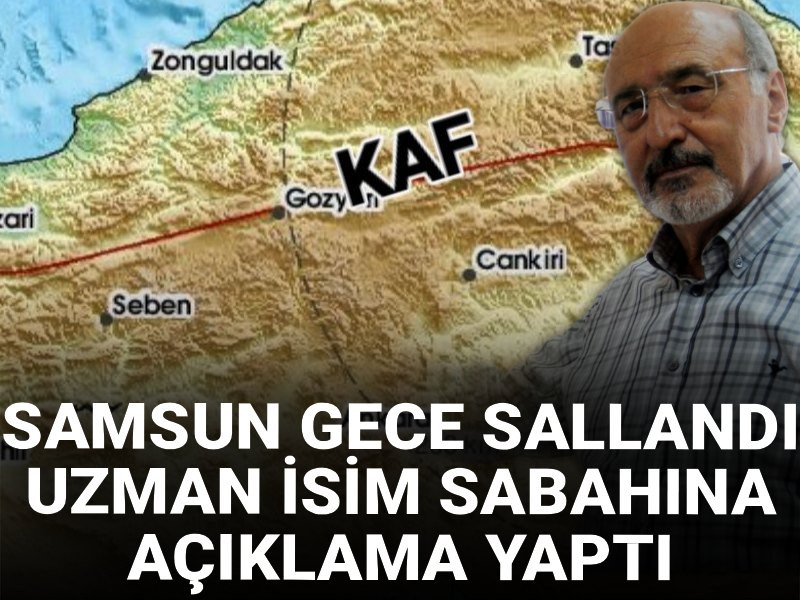 Gece Vezirköprü sallandı, uzman isim açıklama yaptı: Panik yapar...