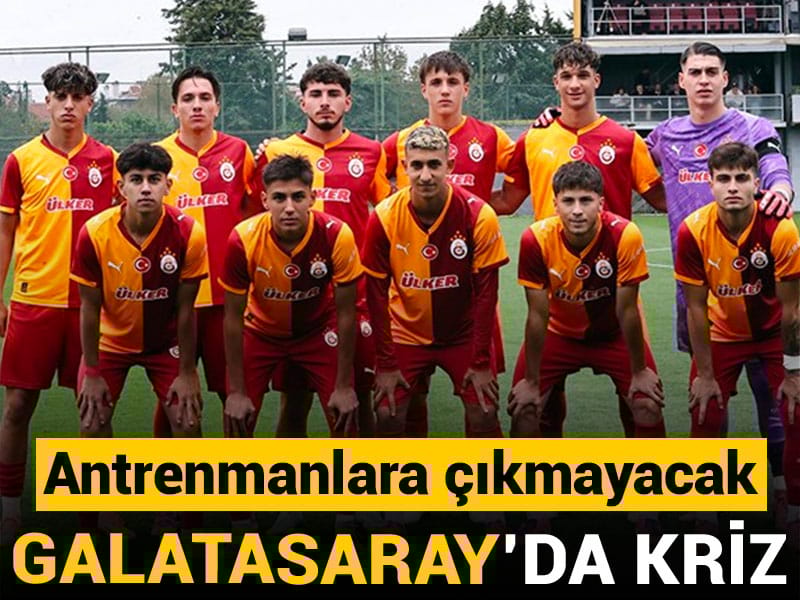 Galatasaray'da kriz: Antrenmanlara çıkmayacak