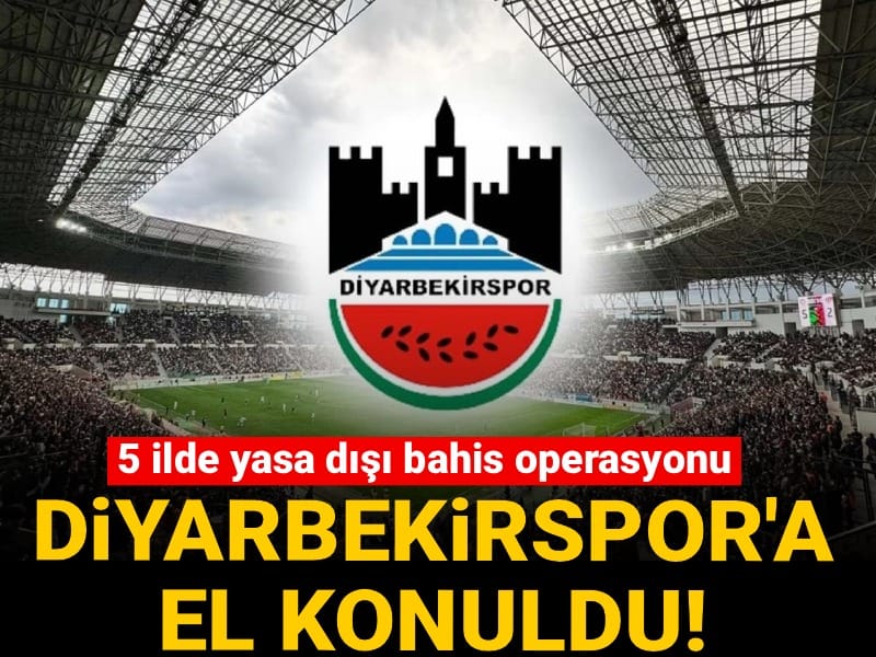 Son dakika | Yasa dışı bahis operasyonunda bir futbol kulübüne el konuldu