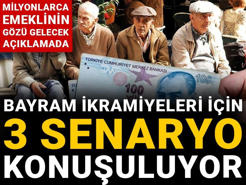 Emekli bayram ikramiyesi için masada üç senaryo var!