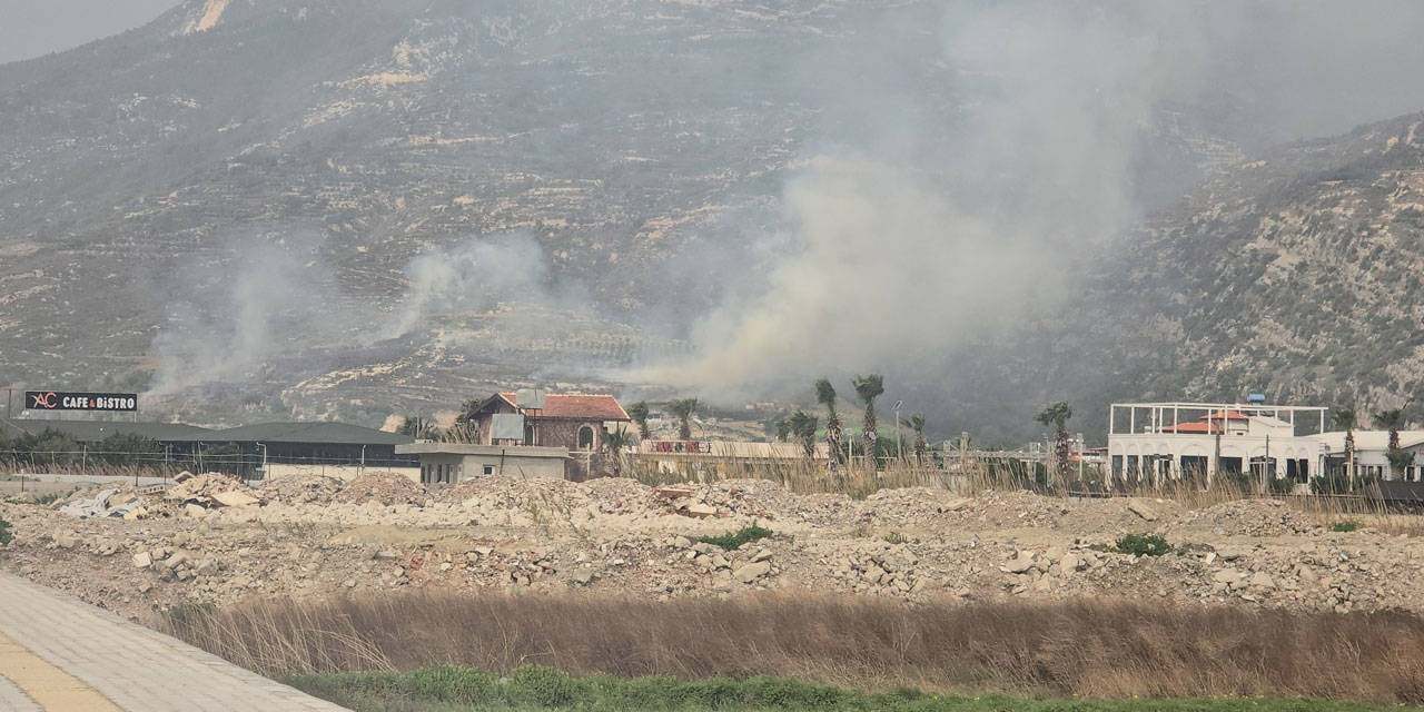 Hatay'da yangın: Turistik yerler ziyarete kapatıldı