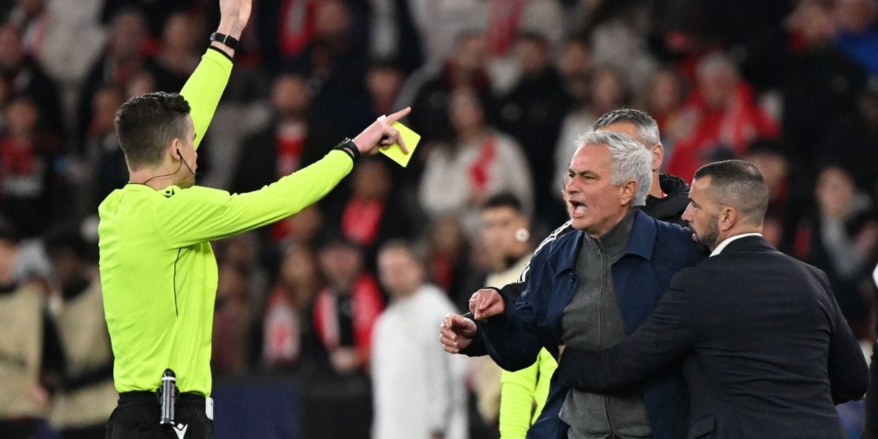 Benfica Real Madrid maçına ırkçılık damgası: Ortalık karıştı Mourinho atıldı