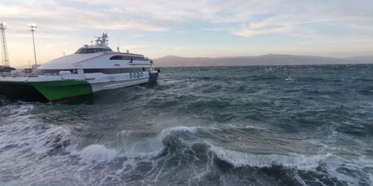 BUDO deniz seferlerini iptal etti