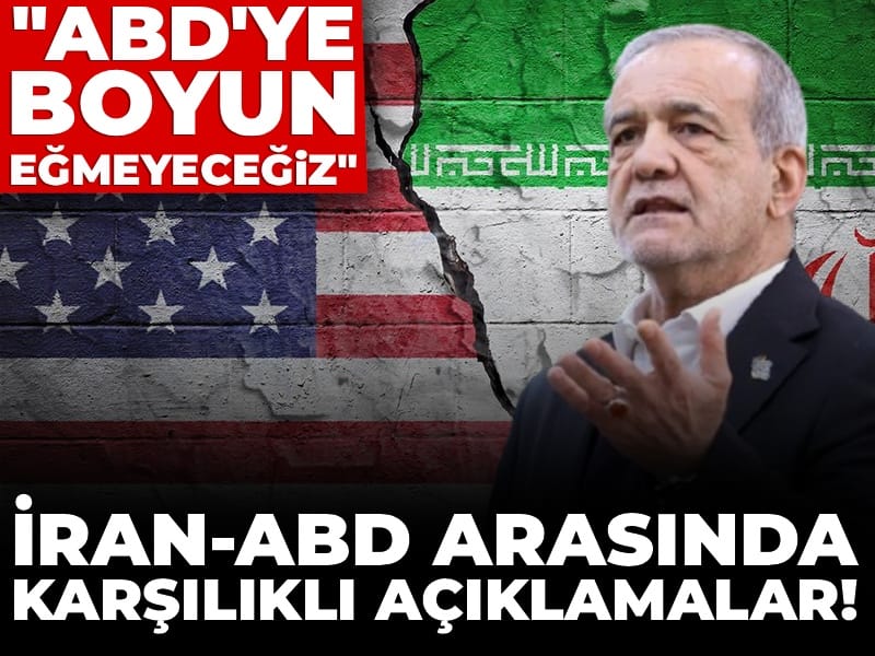 İran-ABD arasında sular durulmuyor! Pezeşkiyan'dan 'savaş' açıklaması