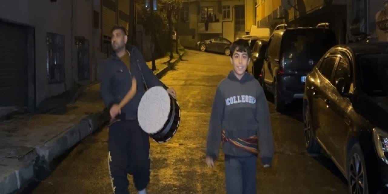 Ramazan davulcuları mesaiye başladı