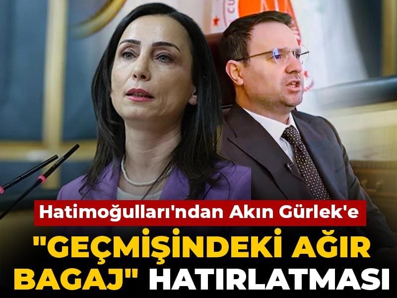 DEM Eş Başkanı Hatimoğulları'ndan Akın Gürlek'e "Geçmişindeki ağır bagaj" hatırlatması