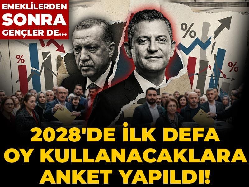 2028'de ilk defa oy kullanacaklara anket yapıldı! Emeklilerden sonra gençler de…